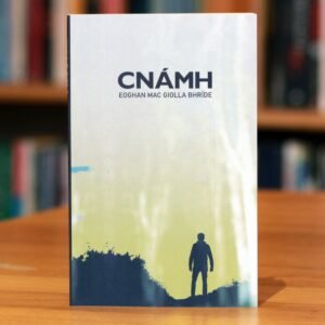 Cover of collection of short stories by Eoghan Mac Giolla Bhride called Cnámh